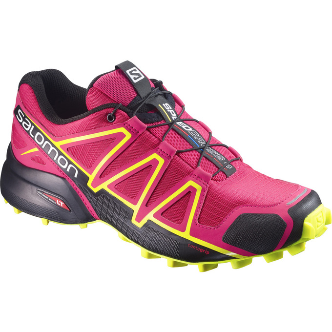SALOMON SPEEDCROSS 4 W Philippines - Women's Trail Running Shoes - Pink Black | 431875-PJV